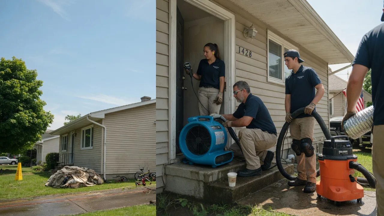 Water Damage Restoration in Fairmount, IN near me